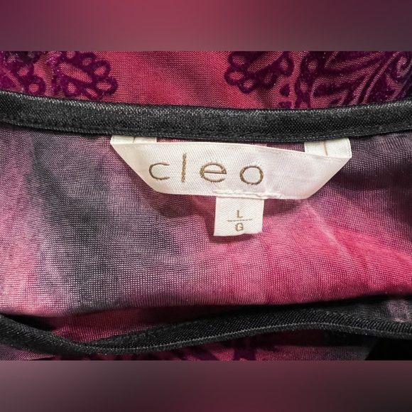 Cleo Blouse ochre with black, size L - Picture 3 of 4